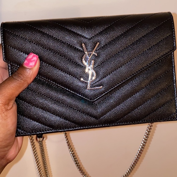 ***SOLD*** Saint Lauren envelope chain wallet - Picture 4 of 6